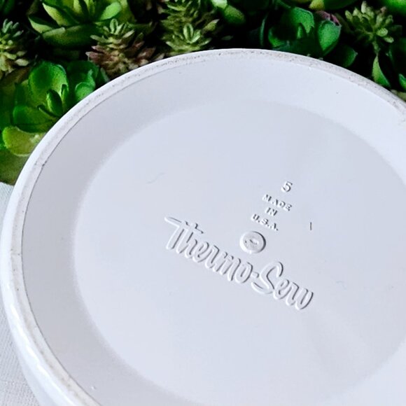 Vintage set 3 Thermo-Serv Mug 16 oz. Fun Fishing ; bowling ; badminton - Picture 10 of 15